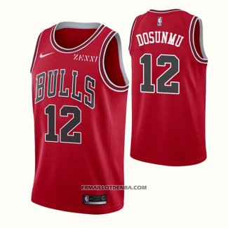 Maillot Chicago Bulls Ayo Dosunmu NO 12 icon 2021-22 Rouge